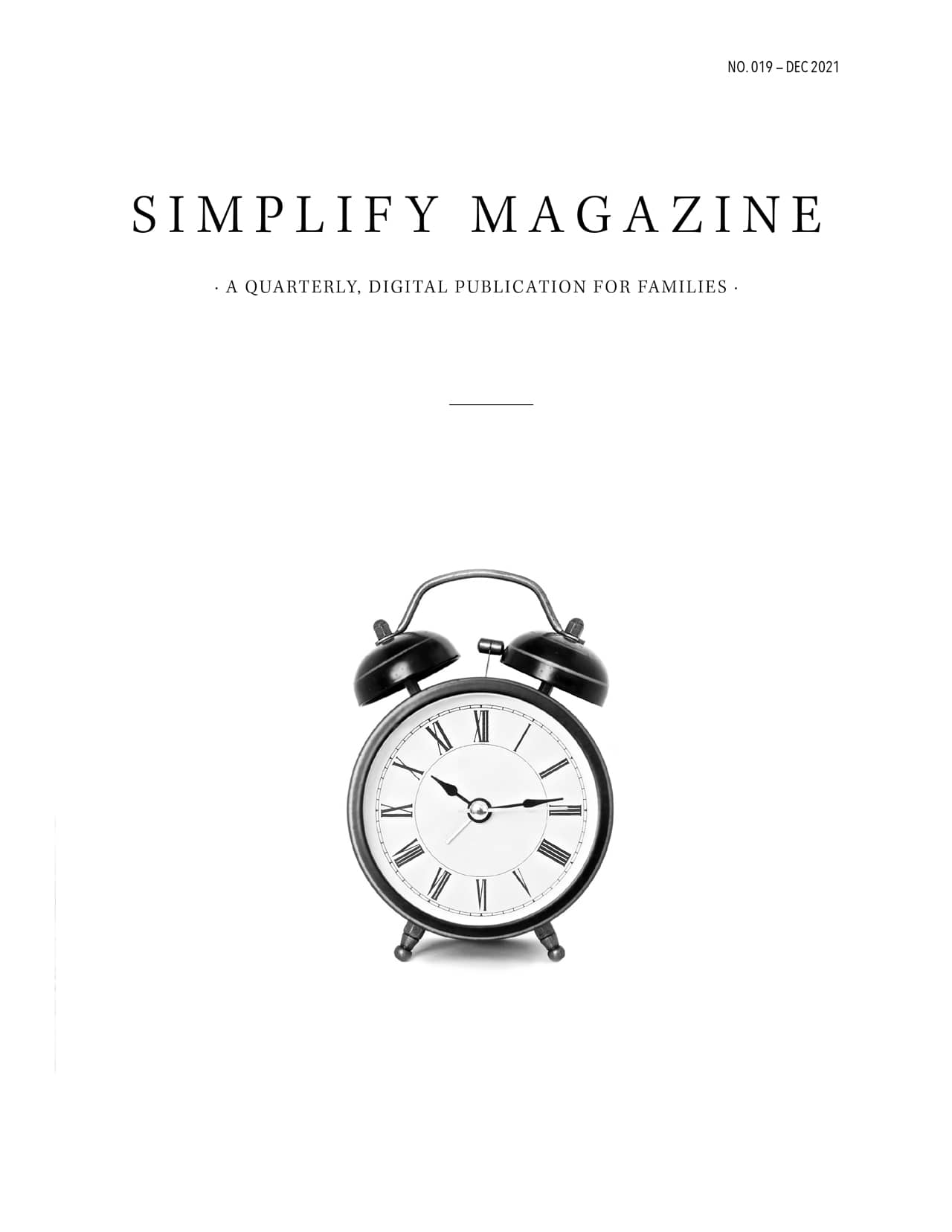 Simplify Magazine Issue #019